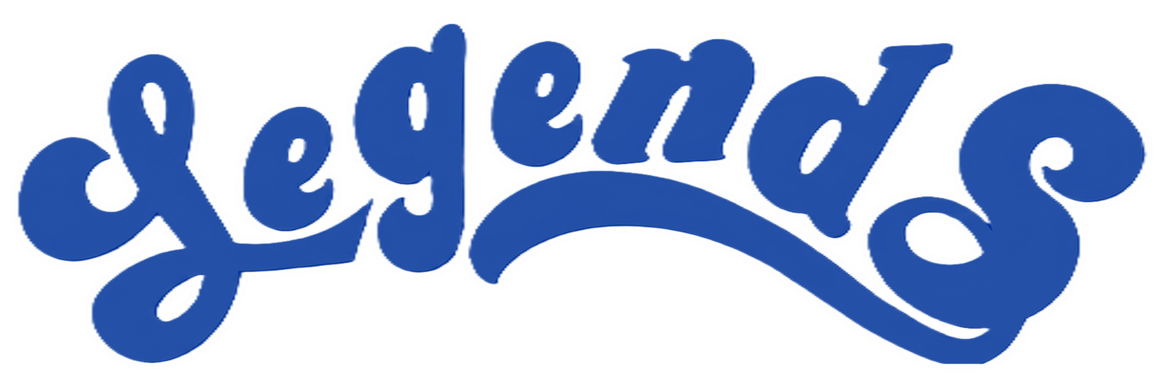 Legends Bar and Grill Logo Blue